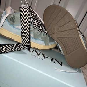 LANVIN CURB SNEAKERS SZ 37